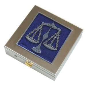  Scales of Justice Pill Box Large