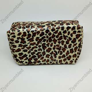 Fashion Cute Leopard Print Coin Case Makeup Pouch Card Bag Purse Zero 
