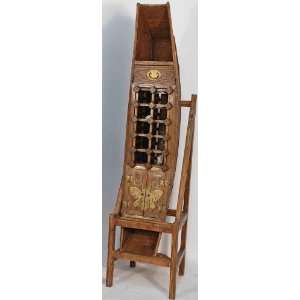  Antique Chinese Boat Converted into Wine Rack, circa 1880, China 