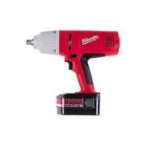   2in. Drive 18 Volt Cordless Impact Wrench with 2 Batteries Automotive