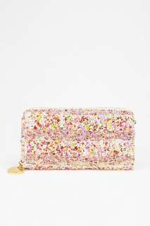 UrbanOutfitters  Deux Lux Confetti Checkbook Wallet