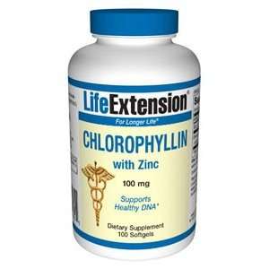    Chlorophyllin with Zinc 100 Softgels