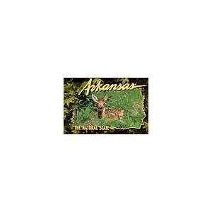 Alabama To Idaho Souvenirs Arkansas Postcard 12125 Deer (pack Of 750 