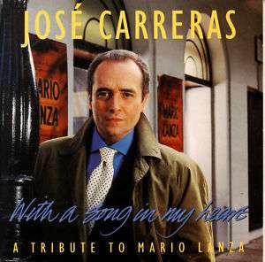Jose Carreras A Tribute To Mario Lanza With A Song CD  