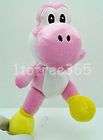 Mario Bros New 8YOSHI Plush Doll Figure Toy Pink MU120