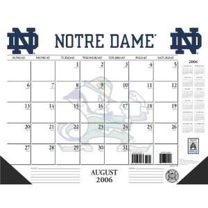 University of Notre Dame Fighting Irish NCAA 2006 2007 Academic/School 