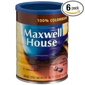 Maxwell House 100% Columbain (Medium Dark) Ground Coffee, 11 Ounce 