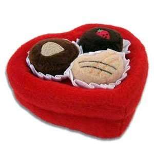  New Happy Valentines Box of Chocolates Dog Toy [Misc 