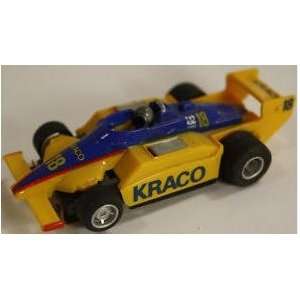  Tyco   Kraco Formula #18 (yl/bl) (Slot Cars) Toys & Games