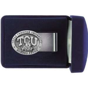  Texas Christian Horned Frogs Money Clip   NCAA College 