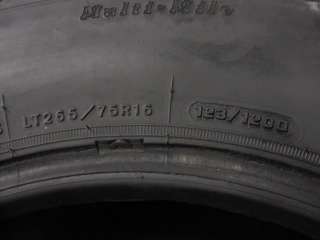 ONE WILD COUNTRY RADIAL XTX LT 265/75/16 TIRE (WK0365)  