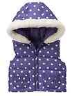 Sweet Purple Kitty Berber Fleece Hooded Vest Outwear 2 years 99405 5 