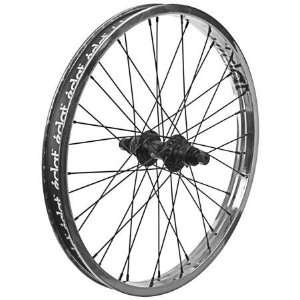  Eclat Rear RHD Straight Wall BMX Bike Wheel   9T   Chrome 