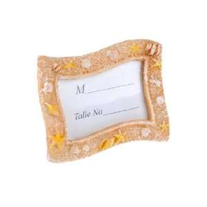   and Shell Place Card and Photo Frame (Set of 4)