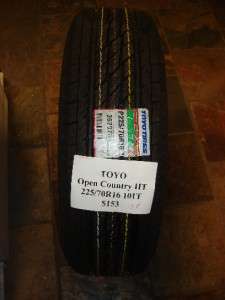 TOYO OPEN COUNTRY HT 225/70R16 101T TRUCK SUV TIRE NEW  