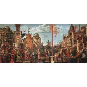   and the Departure of the Pil, By Carpaccio Vittore 