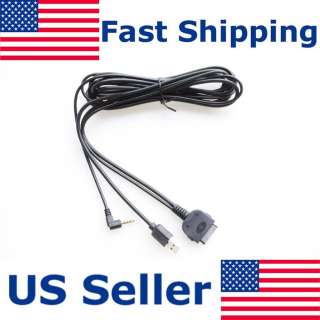   IPOD IPHONE USB 3.5MM INTERFACE CABLE AUDIO & VIDEO COMPATIBLE  