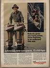 1974 Vintage Ad Johnson Compact Outboard Motors 15 and 9.9 HP