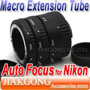 Auto Focus Macro Extension Tube For NIKON AF AF S DX FX  