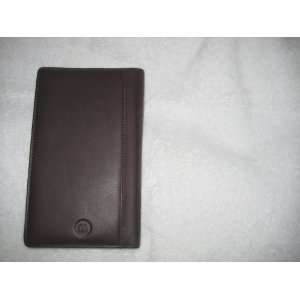  M by Staples 689148 Brown Leather Business Card Book, 120 