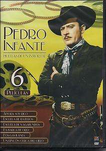 Pedro Infante Huellas De Un Inmortal DVD NEW 6 Pk Ahora Soy Rico Y Mas 