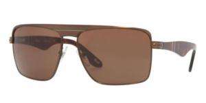 NEW PERSOL 2363 S 926/57 BROWN GOLD POLARIZED FRAME  