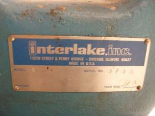 Interlake Wire stitcher  