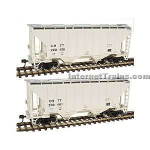 Walthers HO Scale Gold Line Ready to Run Trinity 2 Bay Covered Hopper 