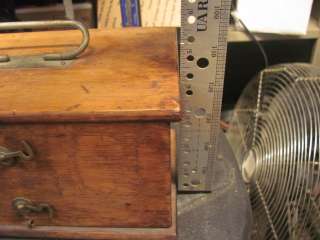 Antique No.4 D.D Home Medical Apparatus Box  