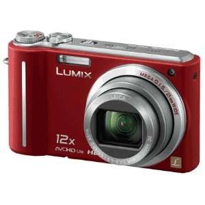  Panasonic Lumix DMC ZS3 10 1 MP Digital Camera w 3 LCD Red 