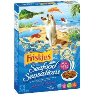  Purina Friskies Dry Cat Seafood Sensations 18.5lb 