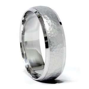 7MM Solid 950 Palladium High Quality Mens Wedding Ring Matte Band SZ 7 