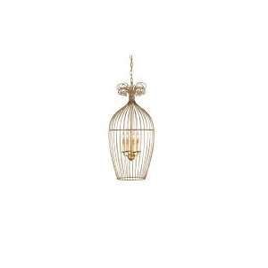  Currey and Company 9095 Calliope 4 Light Lantern in Gold 
