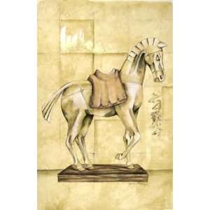  Earthenware Stallion I Poster Print