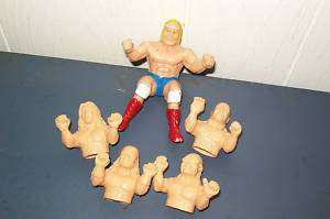 Wrestler Wrestling Finger Puppet lot 2 Puppets  