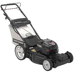 75 Torque 22 in. Deck Rear Bag Front Propelled Lawn Mower with High 