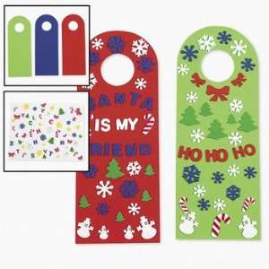  Happy Holidays Doorknob Hangers   Craft Kits & Projects 