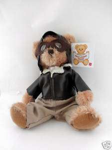 Beary Special Teddies 9 Russ Berry Aviator With Tags  