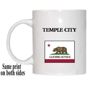  US State Flag   TEMPLE CITY, California (CA) Mug 