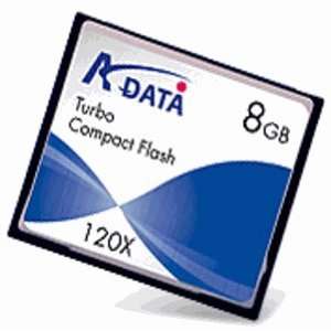  A Data 8GB High Speed 120X CompactFlash Memory Card 