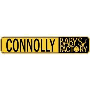   CONNOLLY BABY FACTORY  STREET SIGN