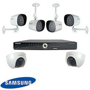Samsung SDE 4001 8 Ch /6 Camera Surveillance System  