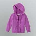 WonderKids Infant & Toddler Girls Ruffle Front Hoodie