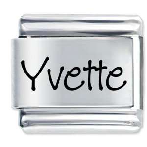  Pugster Name Yvette Italian Charms Bracelet Link Pugster 