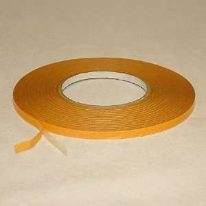 JVCC DC PPF22 Double Coated Film Tape (Acrylic Adhesive) 1/4 in. x 55 