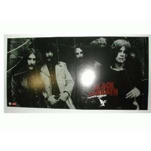  Black Sabbath Poster Ozzy Osbourne 2 sided Band Shot 