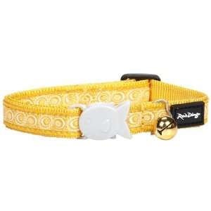  Red Dingo Designer Collar   Cosmos Yellow   One Size Fits 