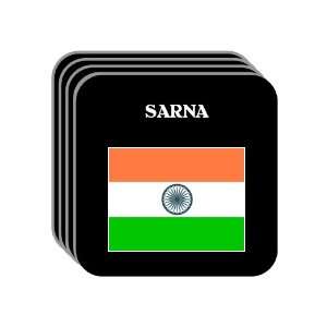  India   SARNA Set of 4 Mini Mousepad Coasters 