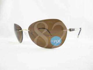 Silhouette Sunglasses Sun Titan Design Gold 8124 6129  