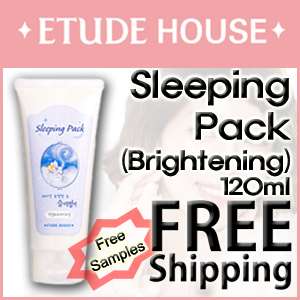 Etude House] EtudeHouse Sleeping Pack White(Brightening) 120ml Korea 